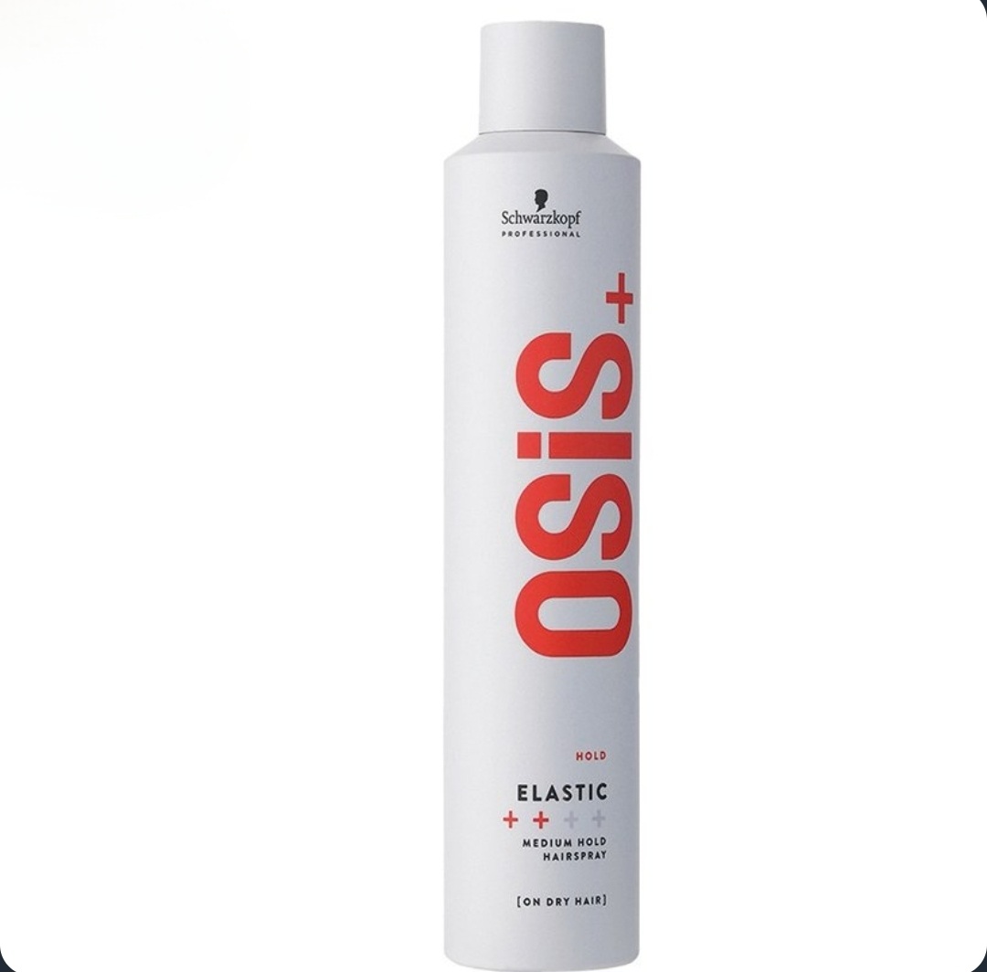 اسپری مو شوارزکف مدل اوسیس الستیک (Schwarzkopf OSIS+ Elastic Medium Hold Hairspray)